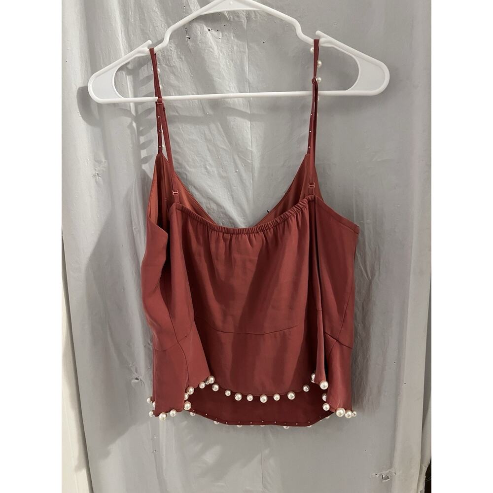 Anthropologie Mare Mare Mauve Pearl Beaded Canopy Bra Sz M - Picture 5 of 5